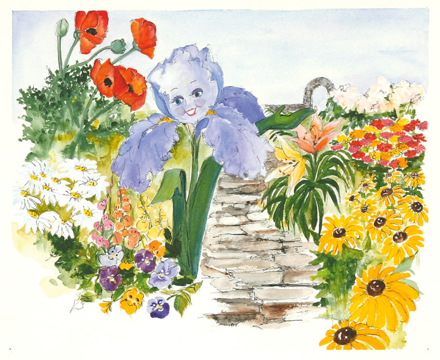 Iris and Her Amazing Garden - Children's story